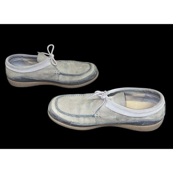 Chaco Women's Pineland Moc Leather Chukkas in Nickel Grey Size 11 Outdoor Hiking - Picture 4 of 7